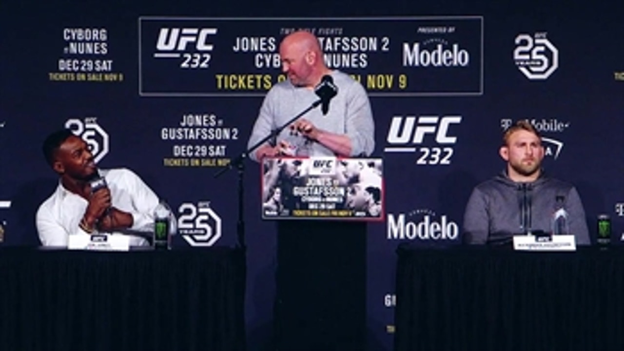 The best moments from the UFC 232 press conference ' UFC232