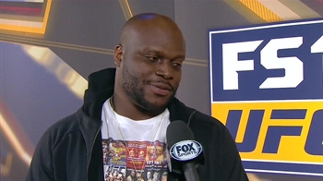 Derrick "The Black Beast" Lewis tells Megan Olivi he expects to knockout Daniel Cormier  ' UFC 230