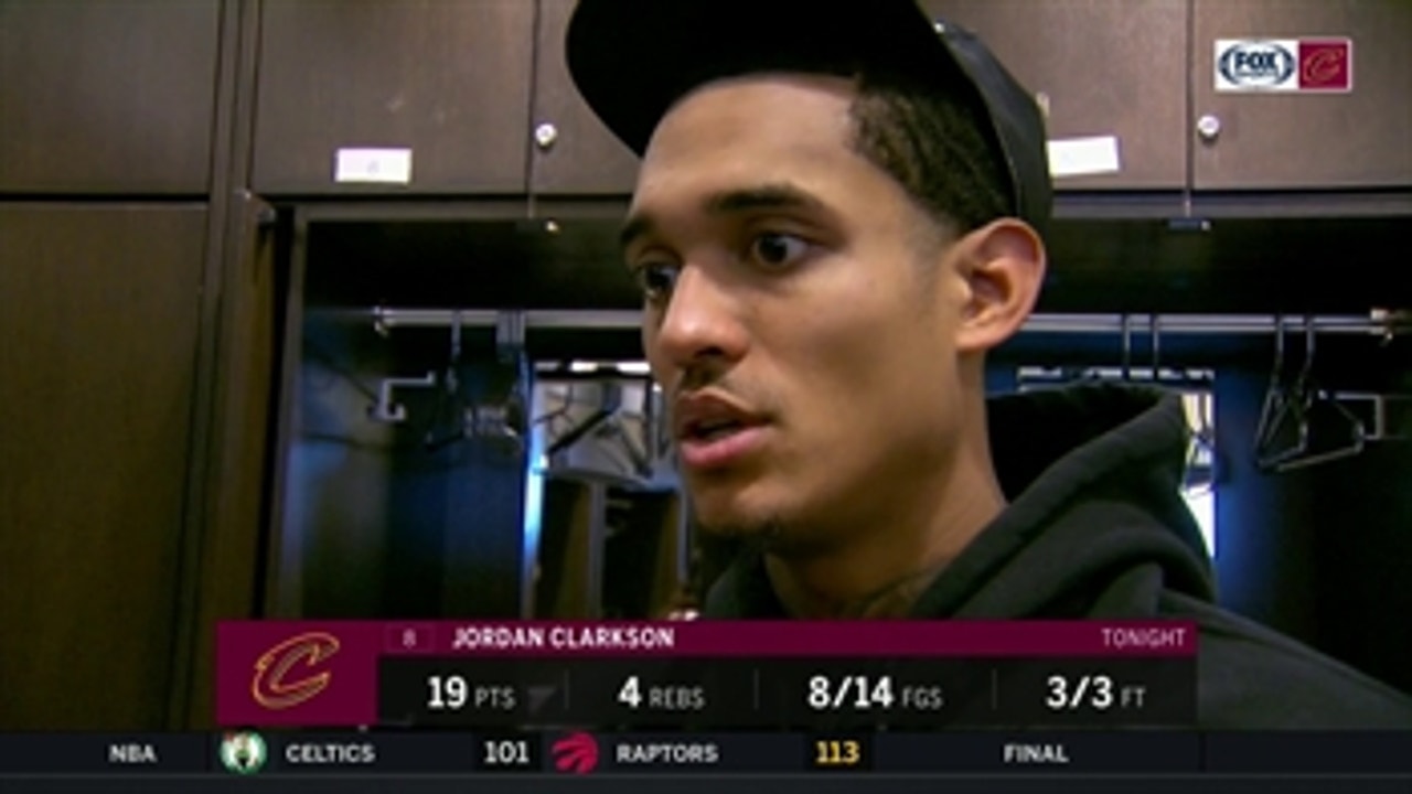 Jordan Clarkson: 'We're taking the right steps'