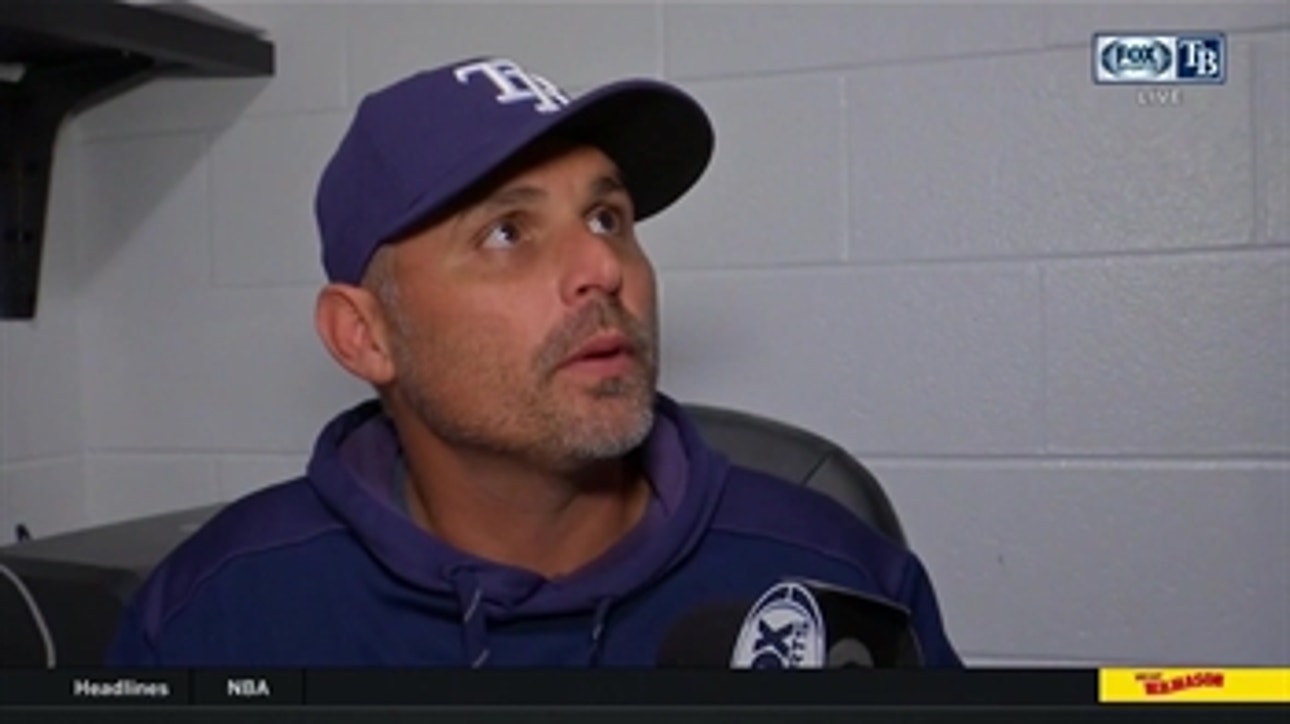 Kevin Cash: Blake Snell knows how to go out there and make big pitches