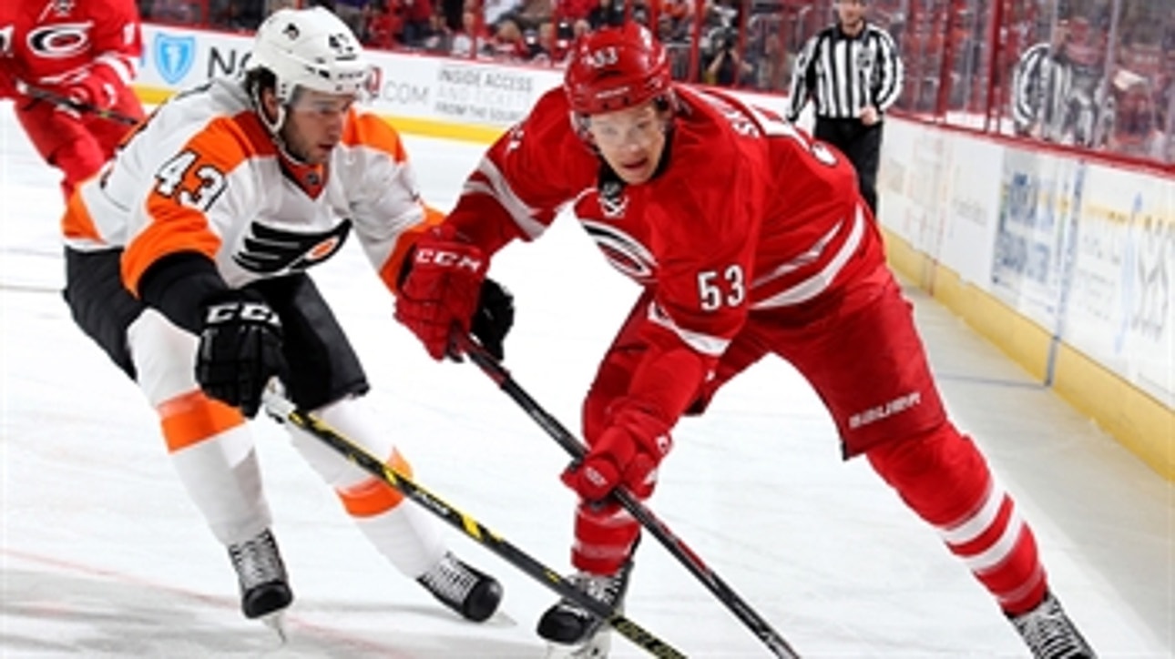 Hurricanes get by the Flyers, 3-2