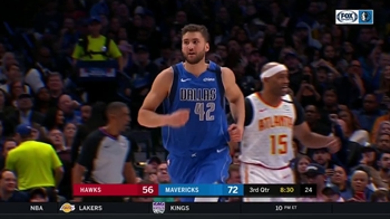 HIGHLIGHTS: Maxi Kleber goes up for big DUNK