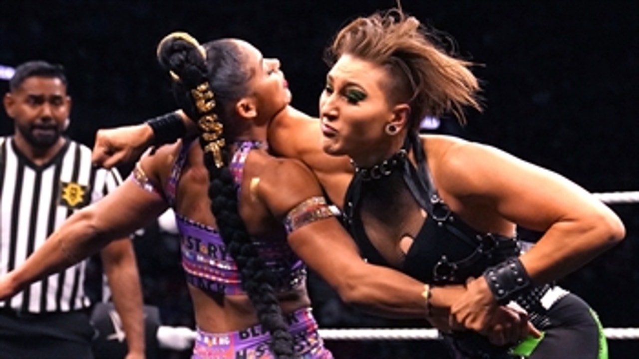 Rhea Ripley lowers the boom on Bianca Belair: NXT TakeOver: Portland (WWE Network Exclusive)