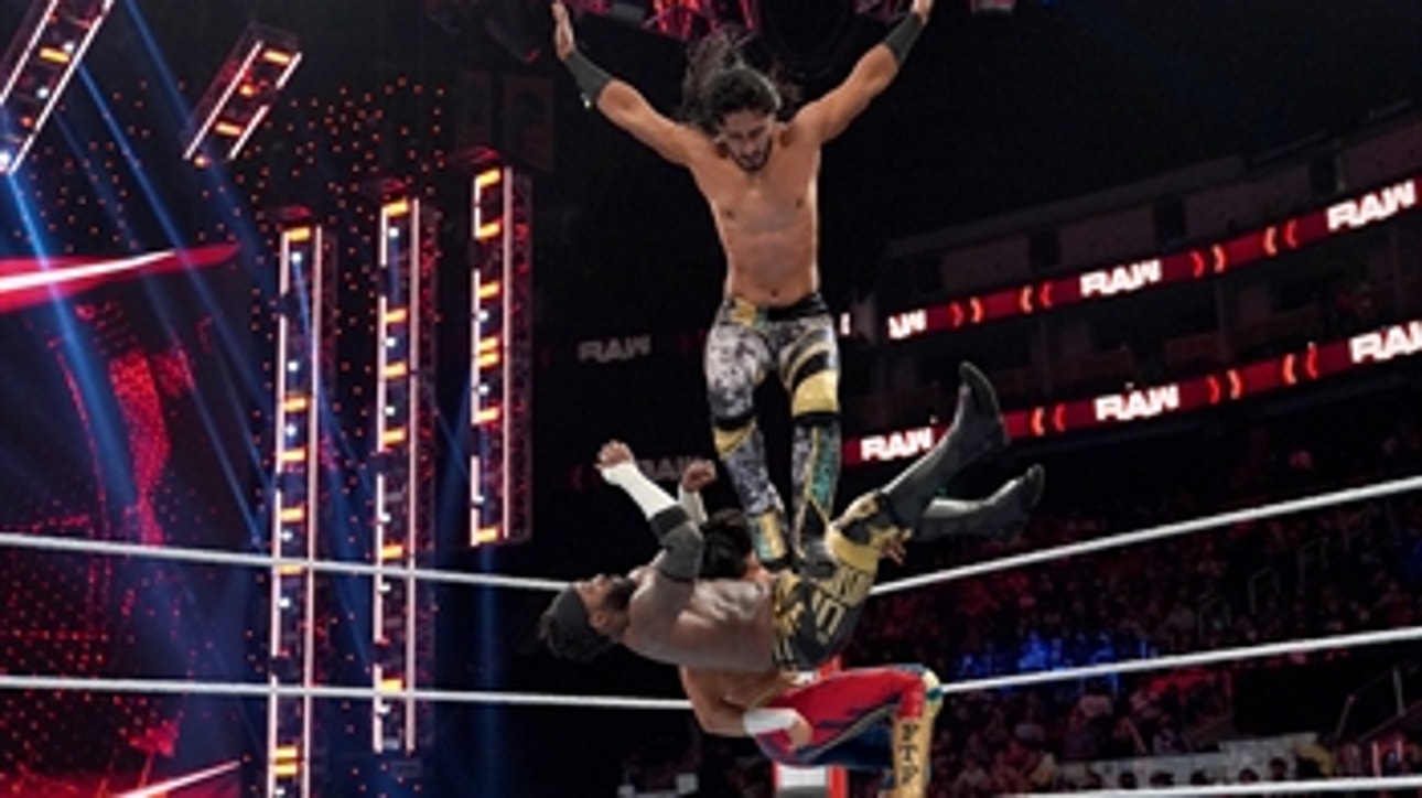 Tensions between Mustafa Ali & Mansoor hit a breaking point after loss: Raw, Oct. 11, 2021