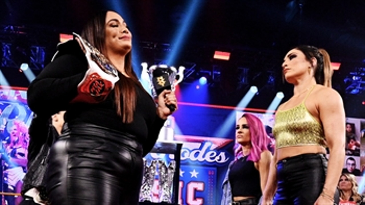 Nia Jax & Shayna Baszler confront Dakota Kai & Raquel González: WWE NXT, Feb. 17, 2021