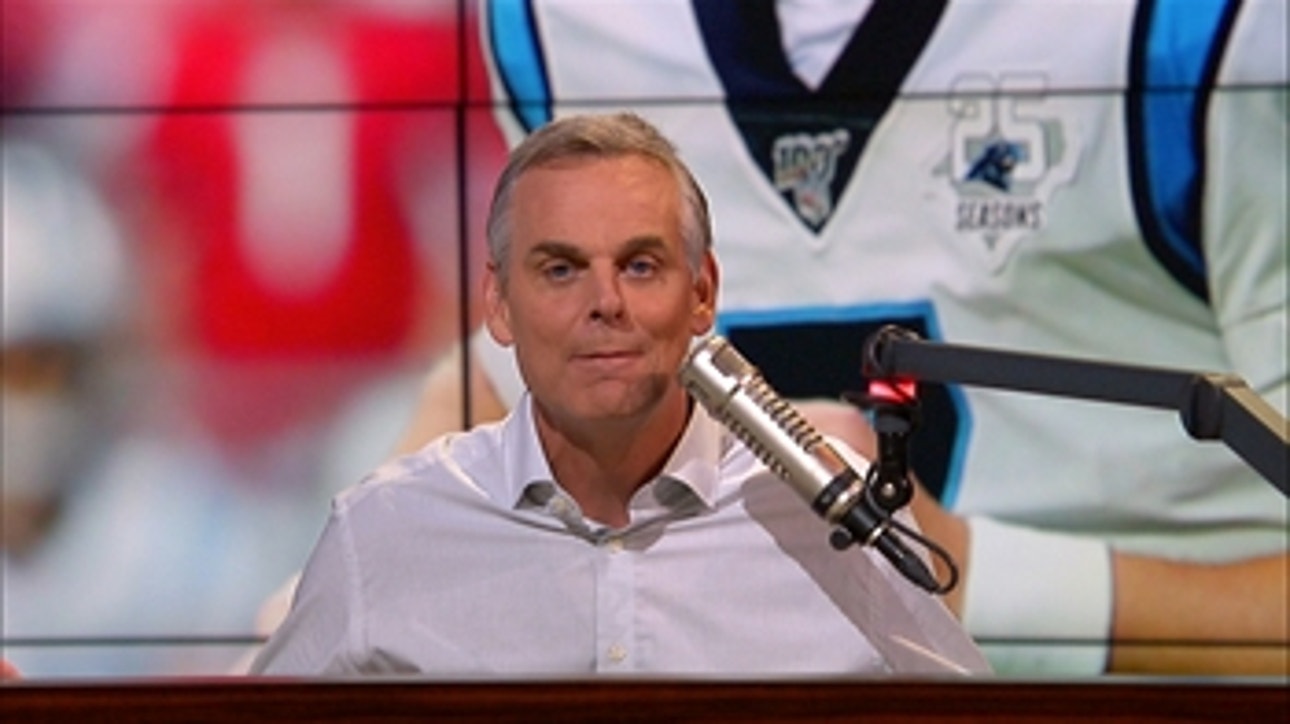 Colin Cowherd reacts to news that Cam Newton will miss remainder of the season