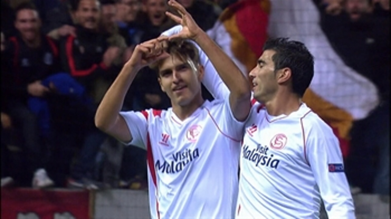 Suarez goal pushes Sevilla in front
