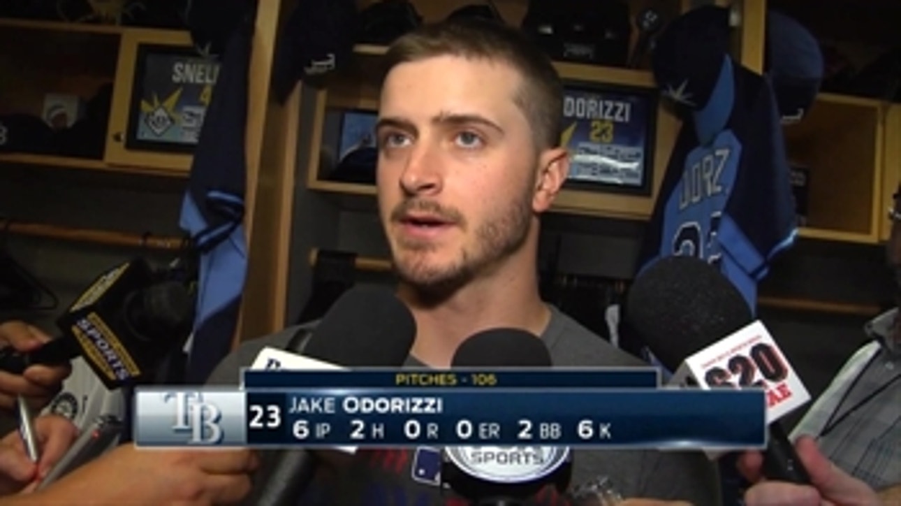 Jake Odorizzi: 'I just want to go out there and do my best every time'