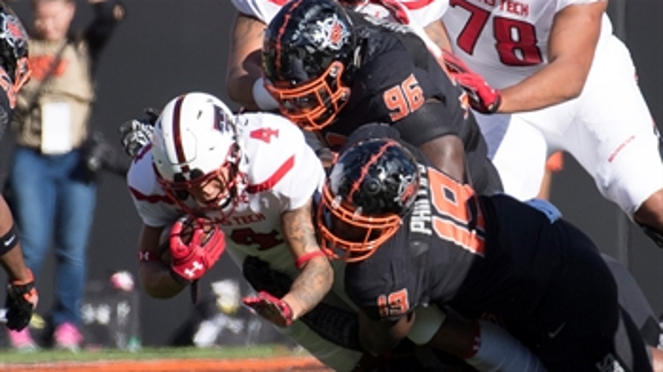 Oklahoma State edges Texas Tech after missed PAT ' 2016 COLLEGE FOOTBALL HIGHLIGHTS