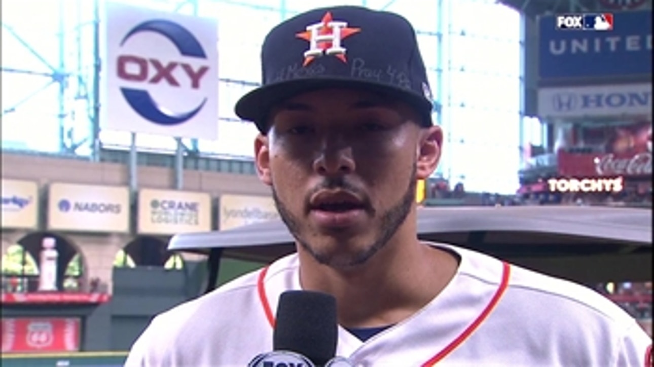 Carlos Correa has a message for the people of Puerto Rico