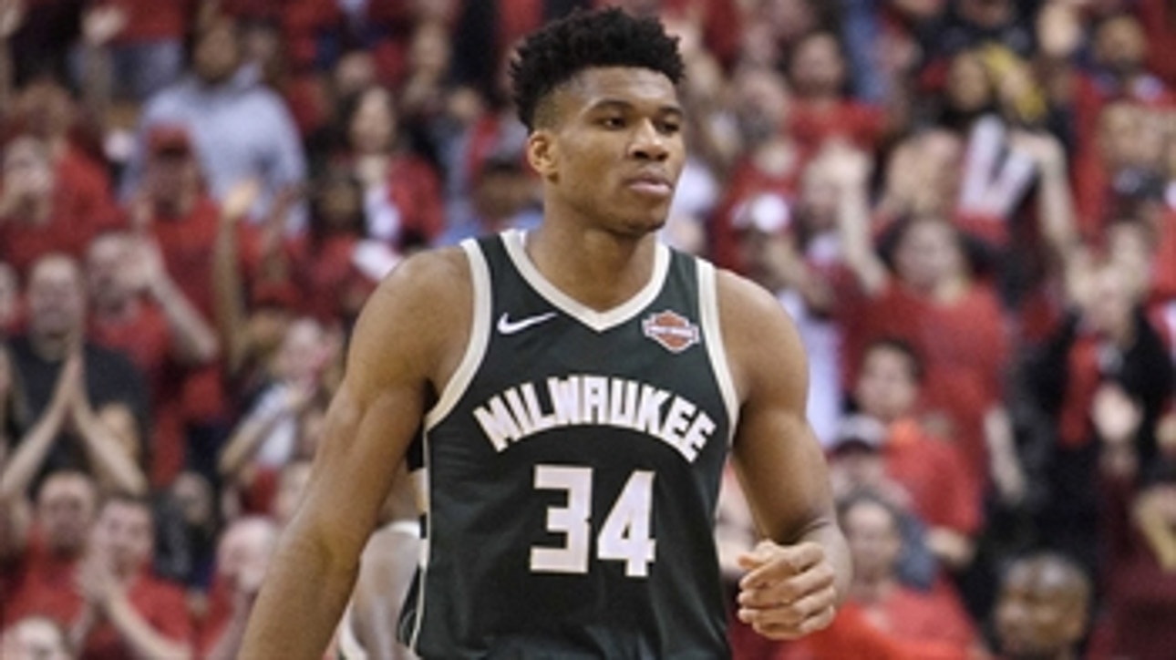 Shannon Sharpe gives Giannis Antetokounmpo a D- grade for his performance in Game 3