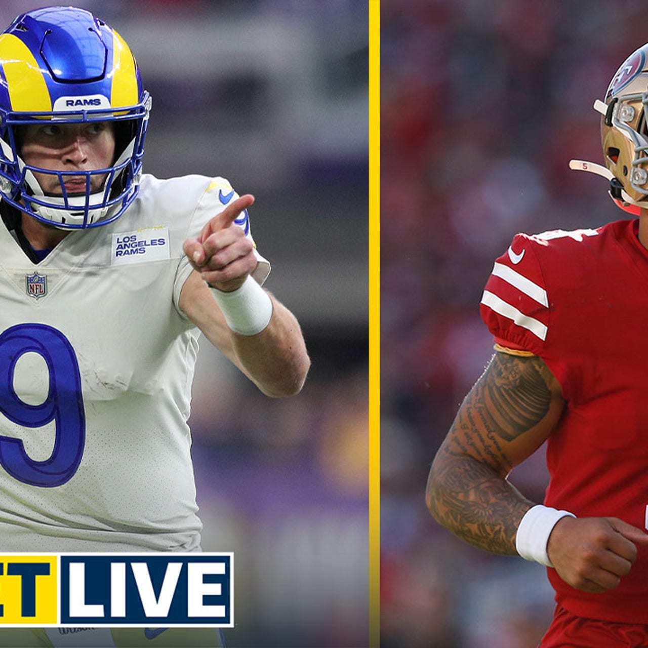 Colin Cowherd will take Niners to cover vs. Rams: 'San Francisco is a  desperate team' I FOX BET LIVE