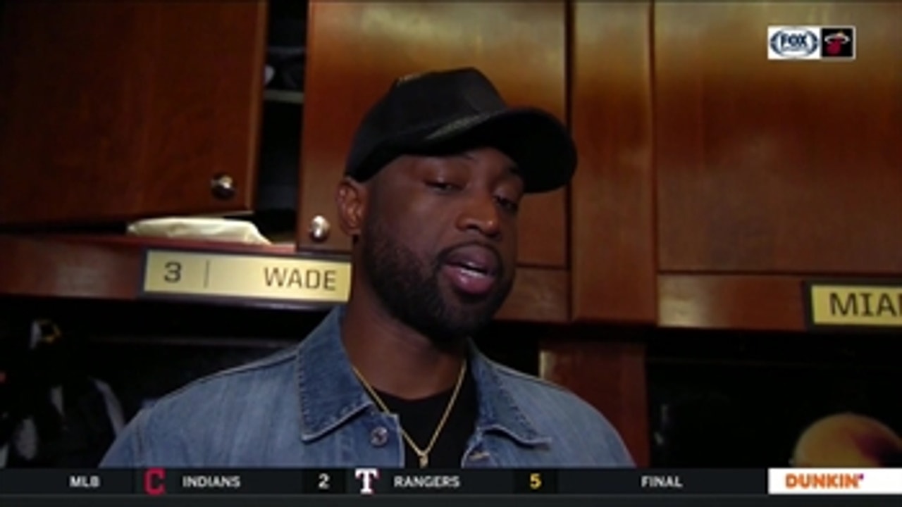Dwyane Wade discusses his fall, how good teams in the NBA can erase a deficit quickly