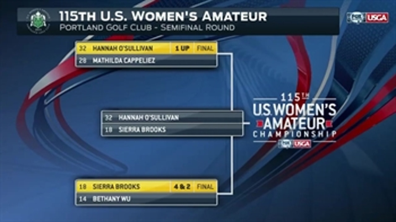U.S. Women's Amateur Championship - semifinal highlights