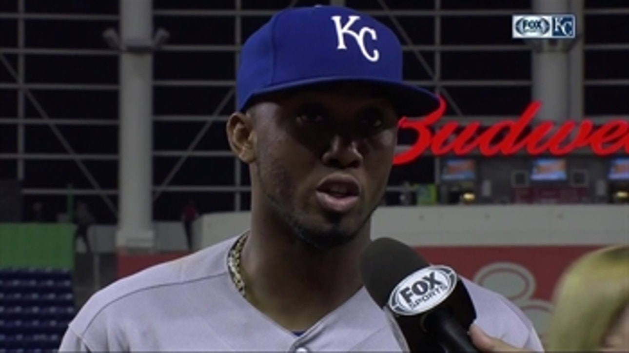 Alcides Escobar on Dyson's unbelievable homer-robbing catch