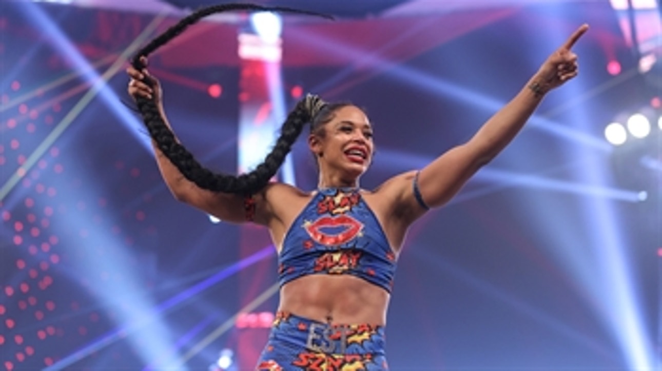 Bianca Belair’s emotional first moments after winning the Royal Rumble