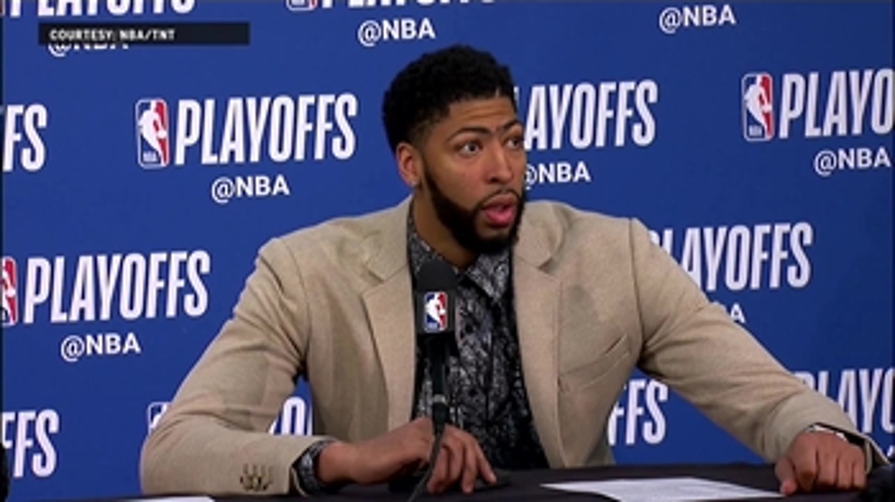 Anthony Davis on the Pelicans Condifence in Game 2 win ' Pelicans at Trail Blazers