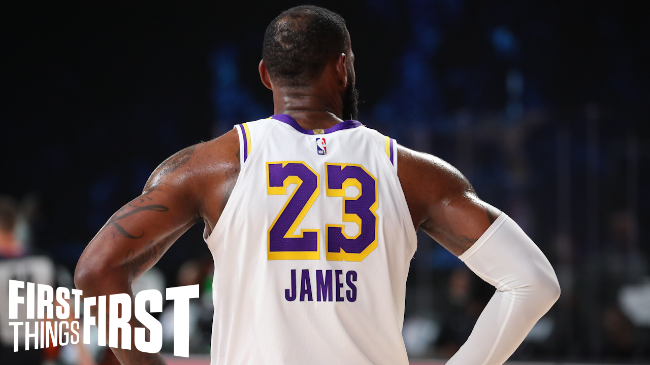 Chris Broussard: LeBron needs Anthony Davis as another superstar on Lakers to carry them to NBA Finals | FIRST THINGS FIRST