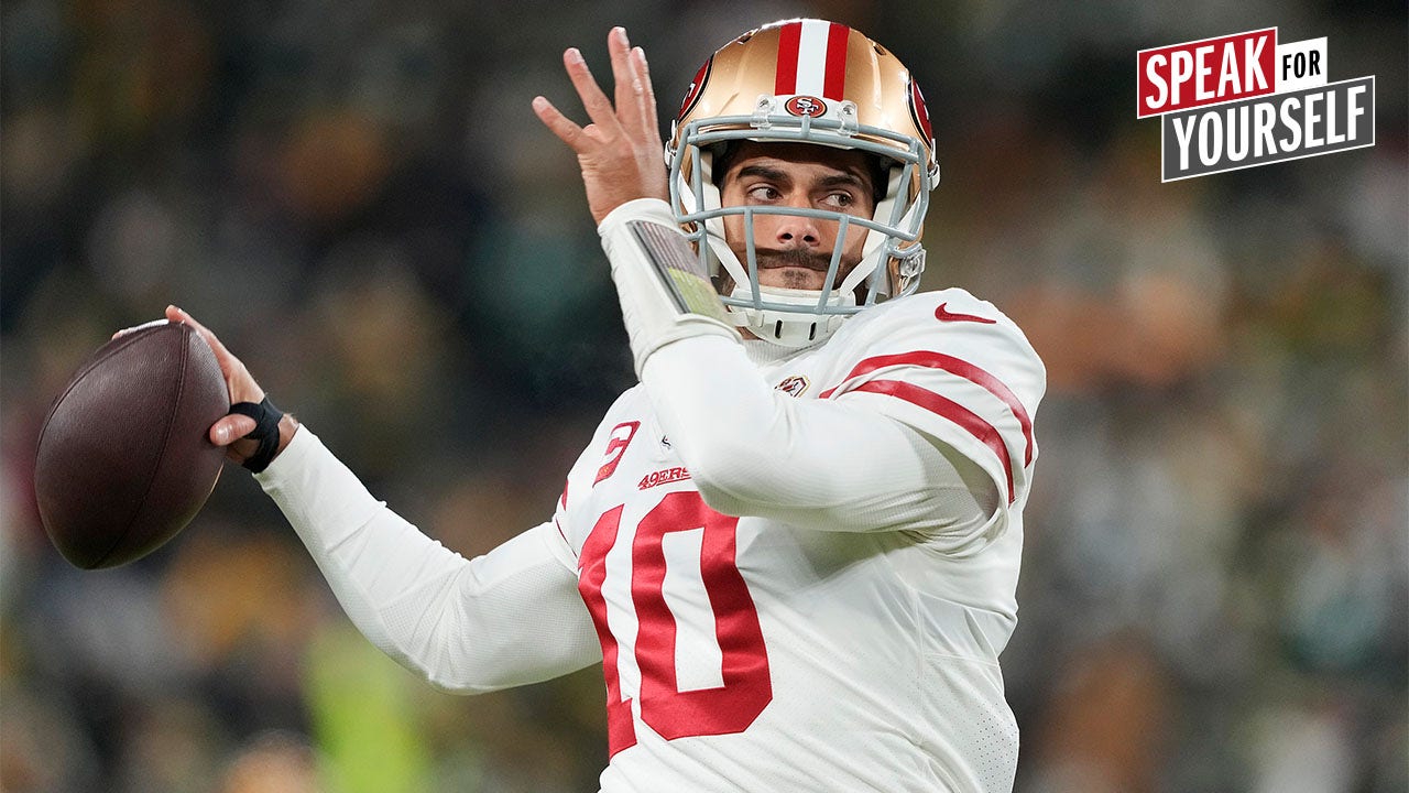 Emmanuel Acho explains why Jimmy Garoppolo is "very much underappreciated" I SPEAK FOR YOURSELF