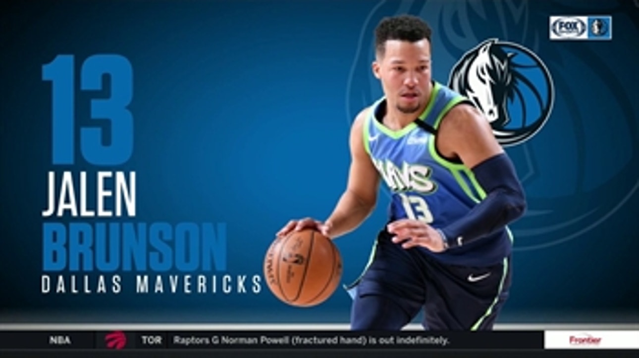 Jalen Brunson Can Play | Mavs Live