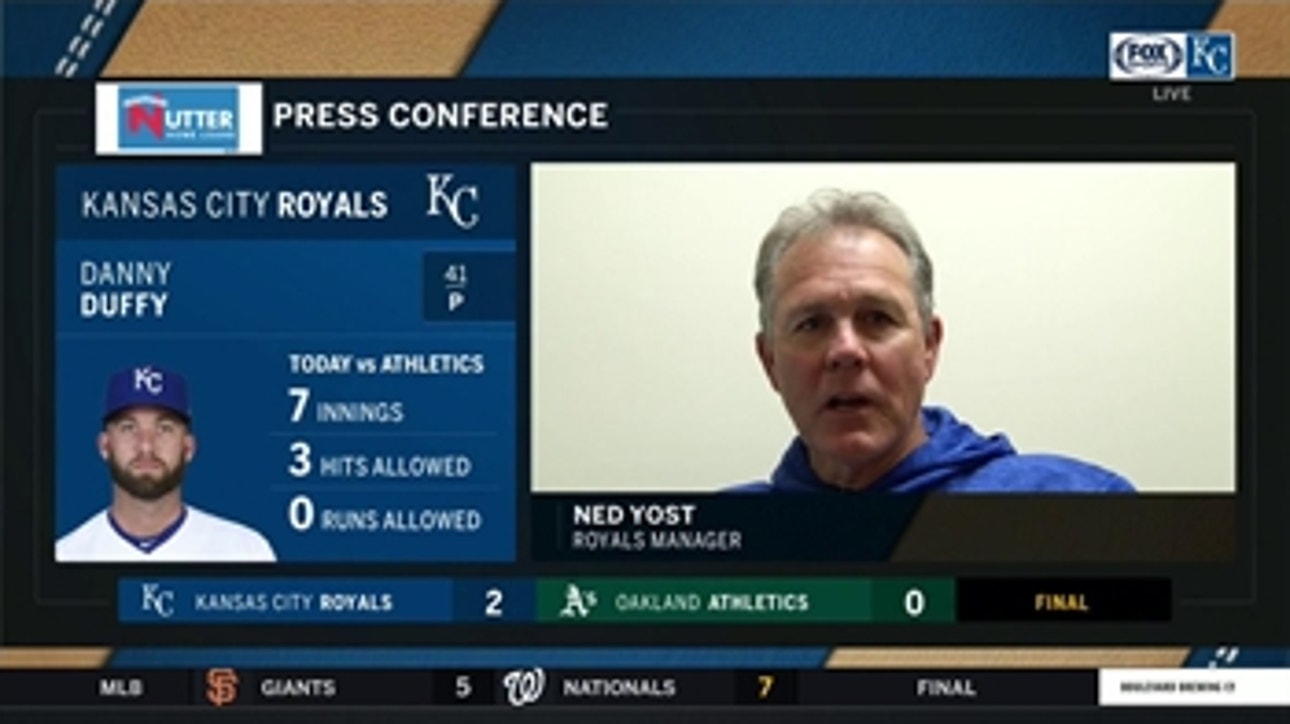 Ned Yost on Danny Duffy: 'He commanded everything today'