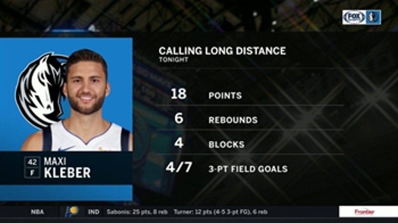 Maxi Kleber Delivers as Starter to Mavs Over Hawks | Mavs Live