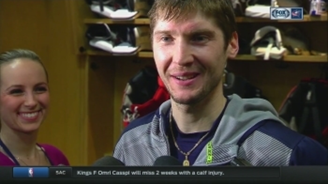Sergei Bobrovsky recounts his road to recovery