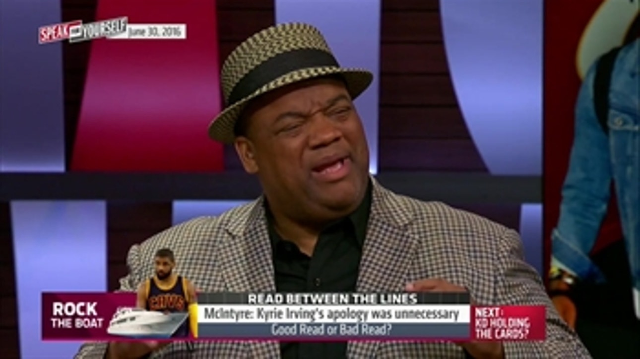 Whitlock: Kyrie made a mistake apologizing to critics of his boat party  - 'Speak for Yourself'