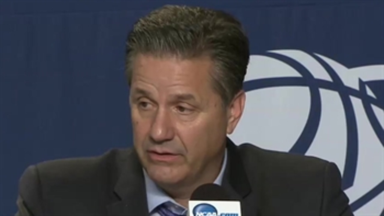 John Calipari on Kentucky's dominant win over West Virginia