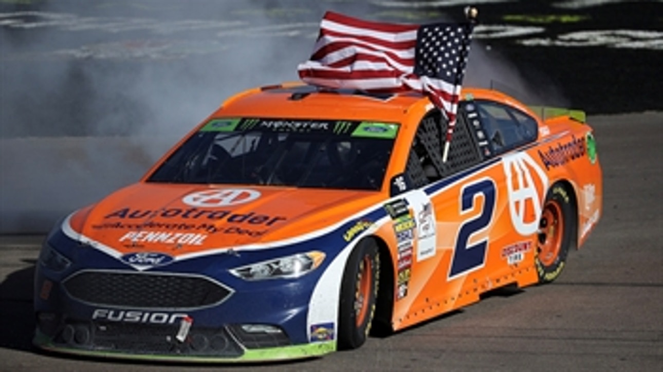 Brad Keselowski wins third consecutive race, 500th for Team Penske | 2018 LAS VEGAS