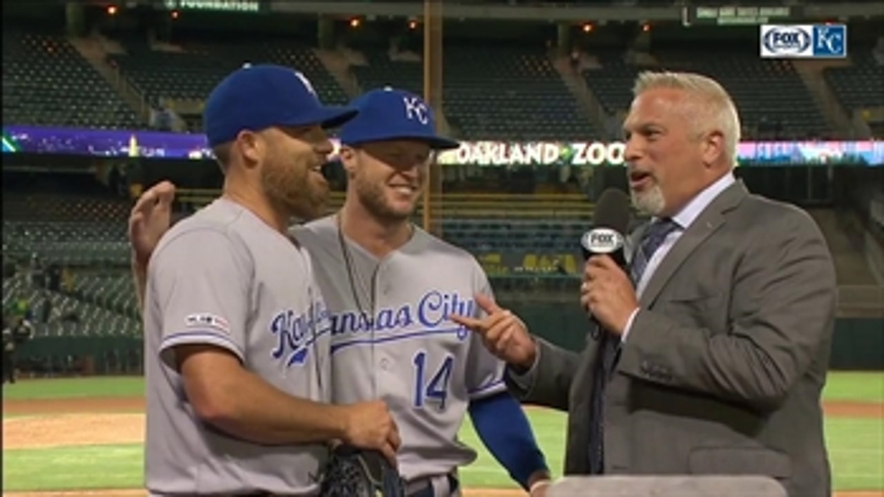 Phillips, Kennedy on Royals' wild ninth inning: 'That was awesome'