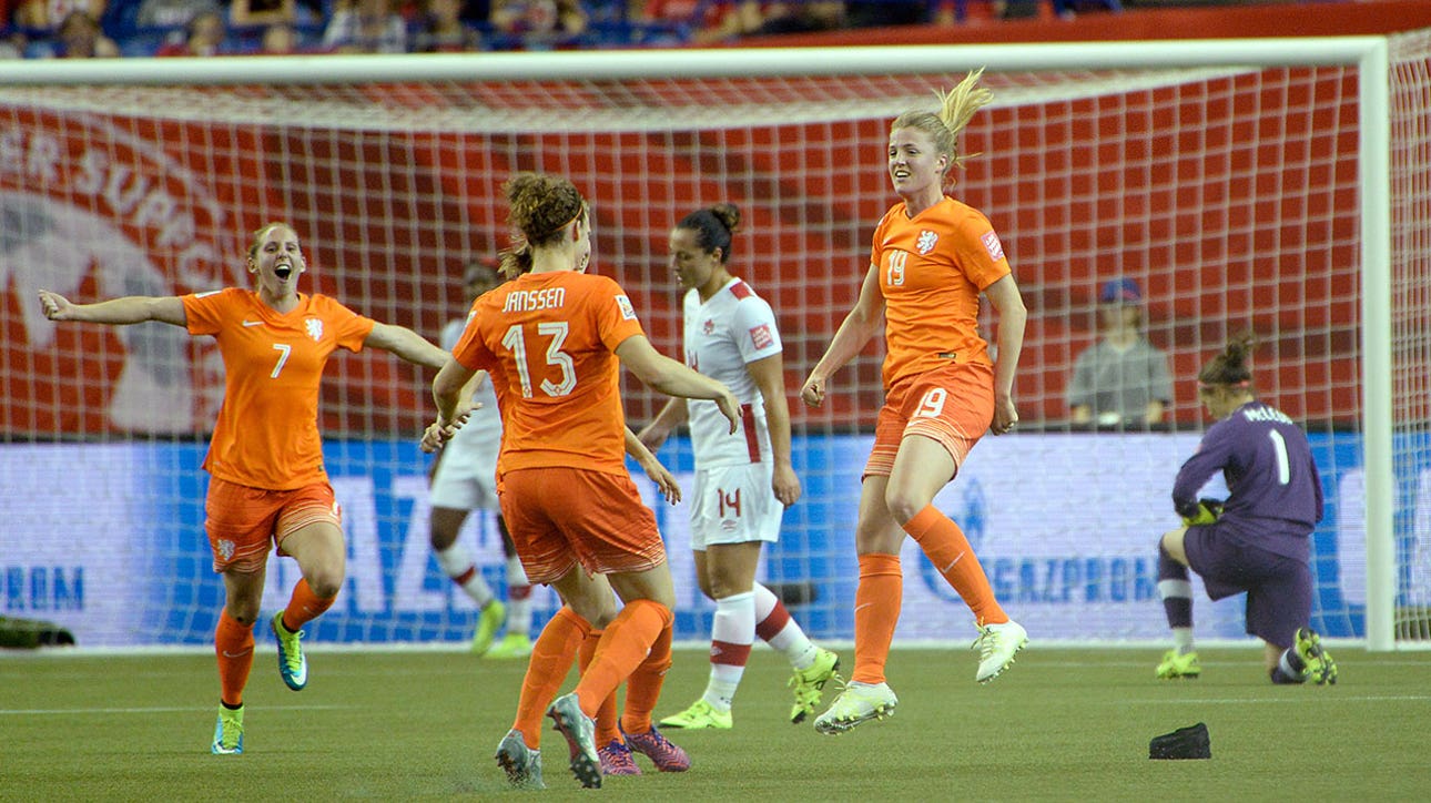 Van de Ven levels against Canada - FIFA Women's World Cup 2015 Highlights