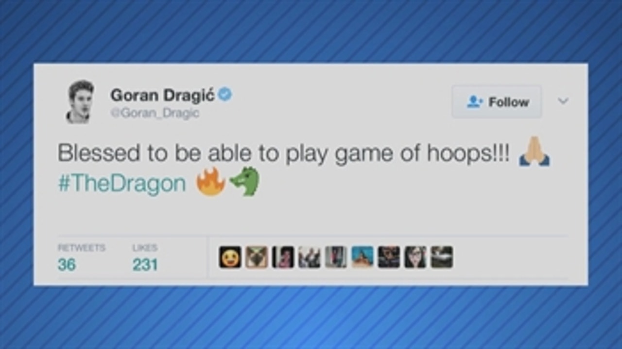 Take a look at Heat guard Goran Dragic's social media profile