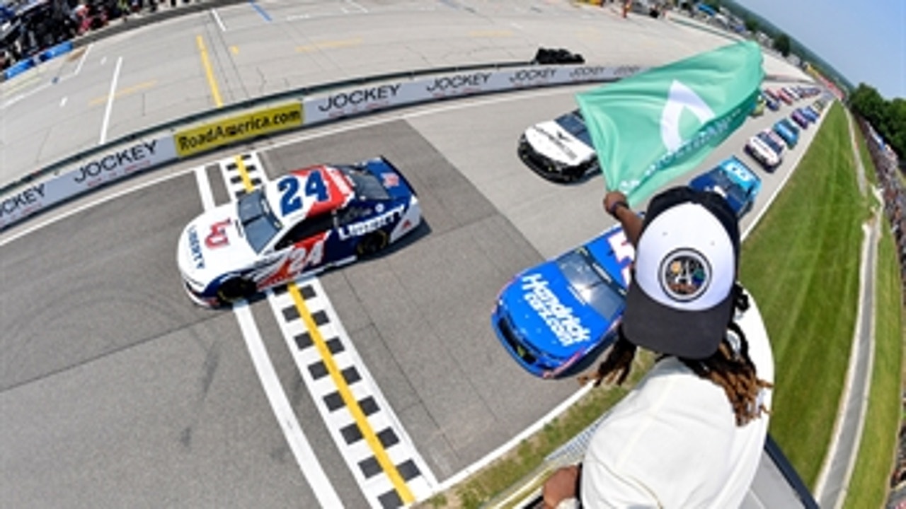 Chase Elliott dominates final stage for big win at Road America