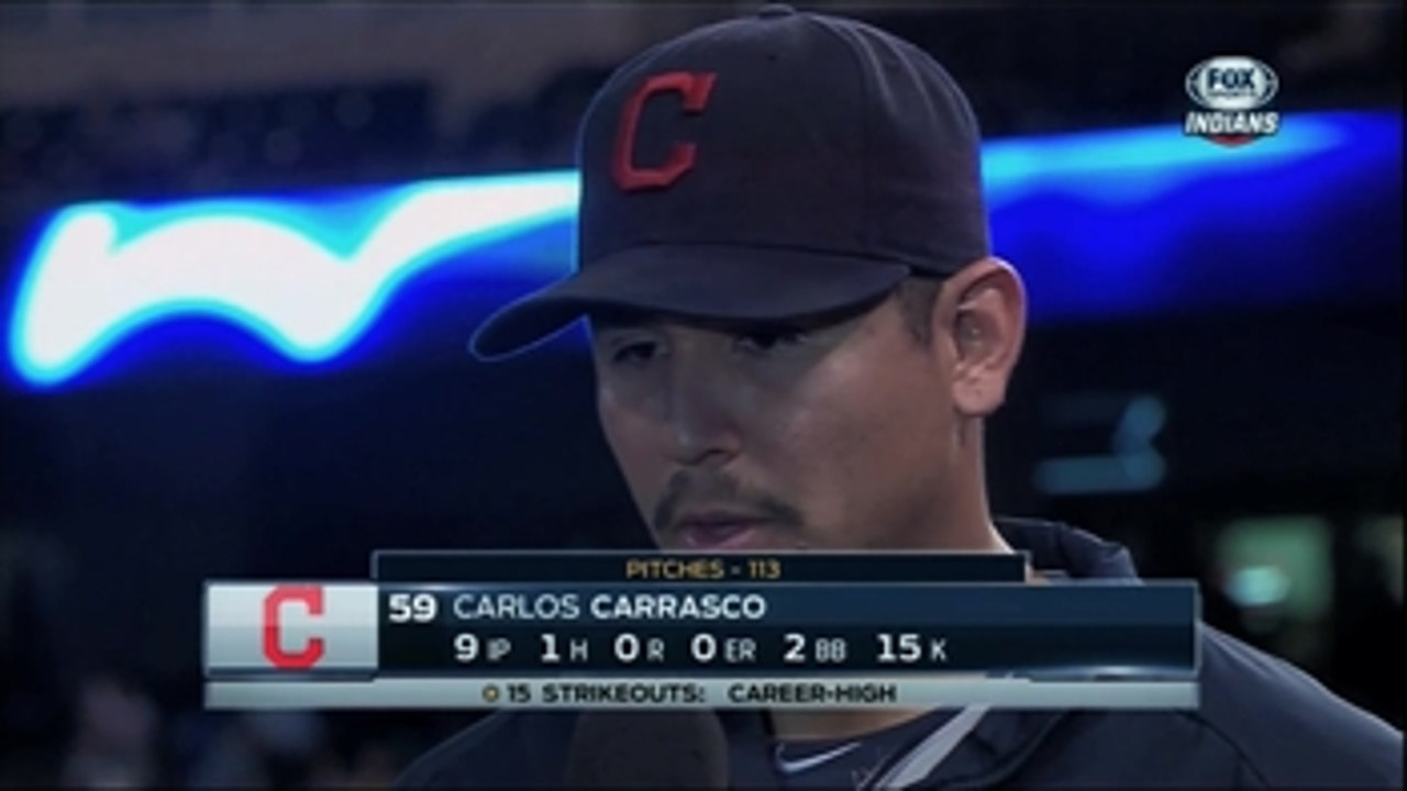 Carrasco on his 15 K performance