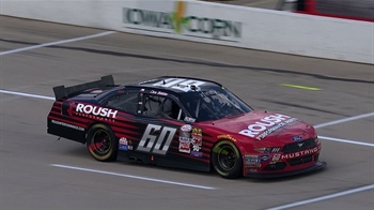 NXS: Chris Buescher Earns 2nd Career Win - Iowa 2015