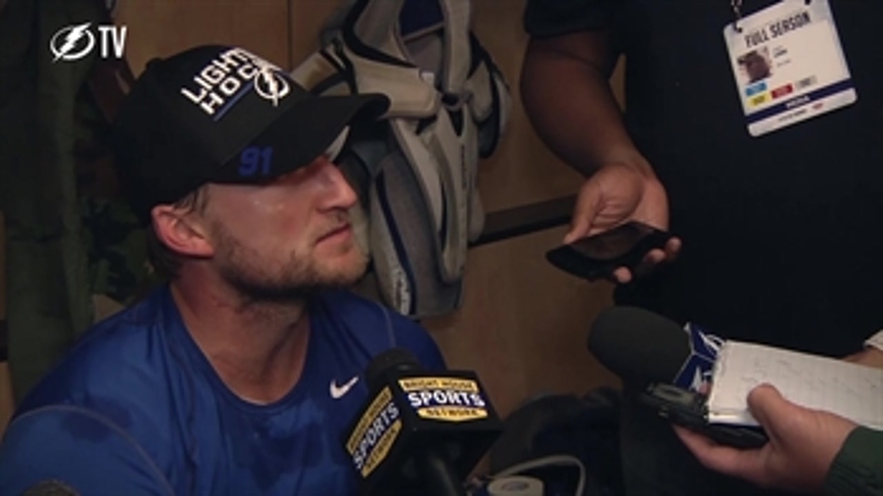 Lightning's Stamkos on PP struggles vs. Panthers, what it means to be a captain