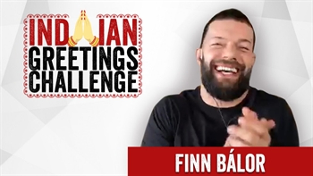 The Indian Greetings Challenge ft. Finn Bálor: WWE Now India