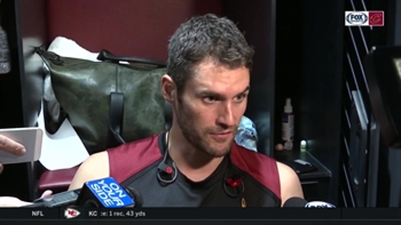 Kevin Love thought he became too perimeter oriented against the Hawks