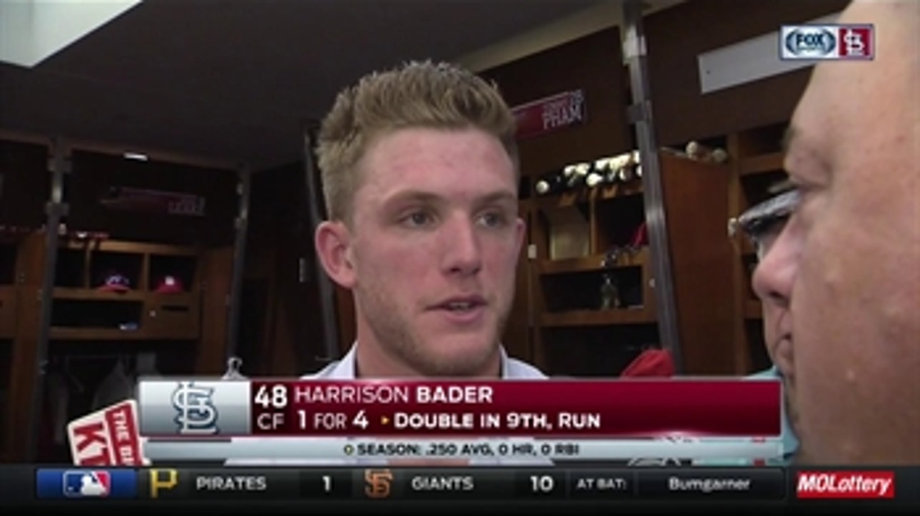 Harrison Bader on his whirlwind major league debut