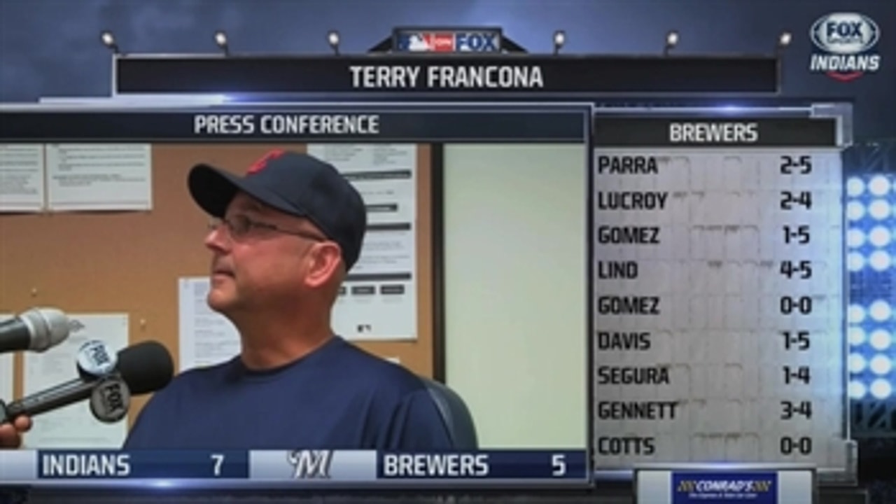 Francona: Brantley is such a good hitter