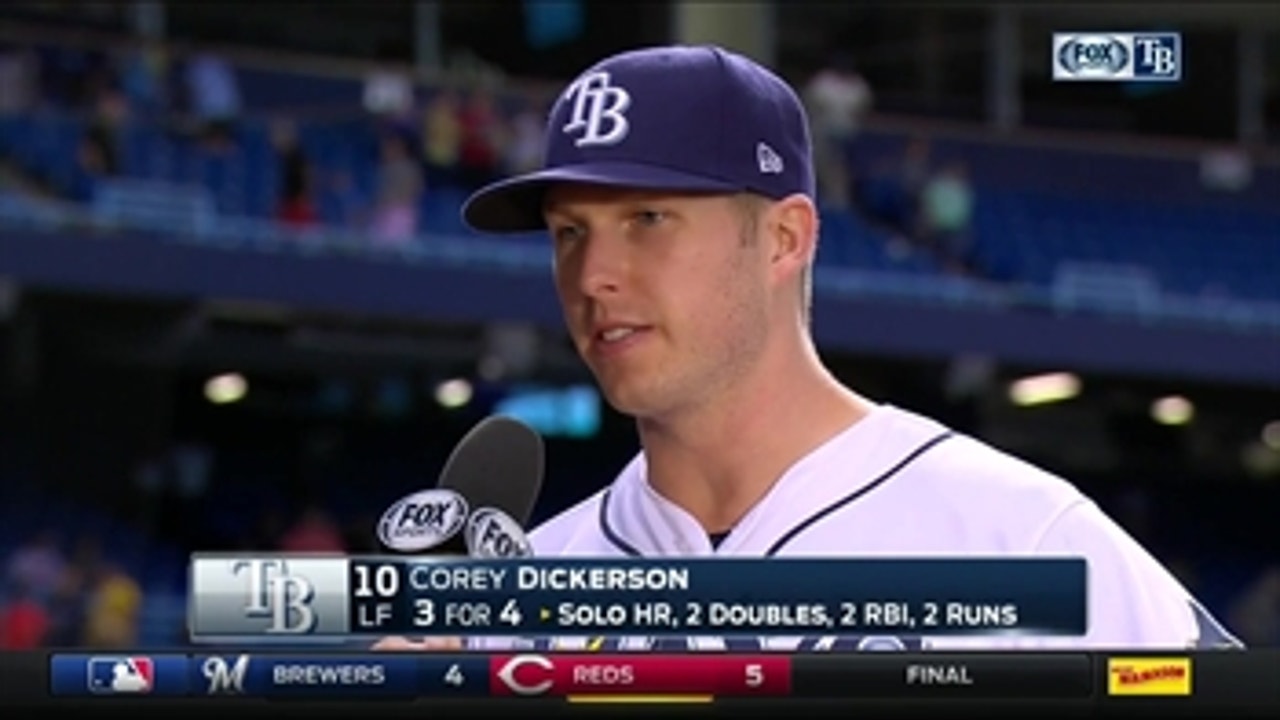 Corey Dickerson: We need to play with a chip on our shoulder