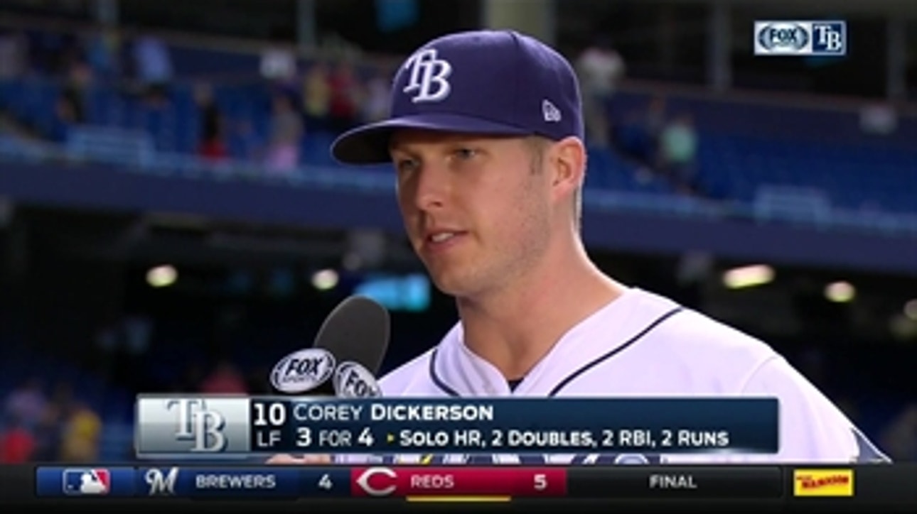 Corey Dickerson: We need to play with a chip on our shoulder