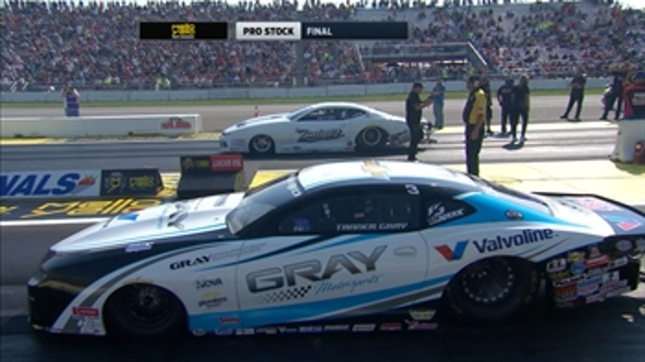 Tanner Gray Wins Pro Stock Final at Brainerd | 2017 NHRA DRAG RACING