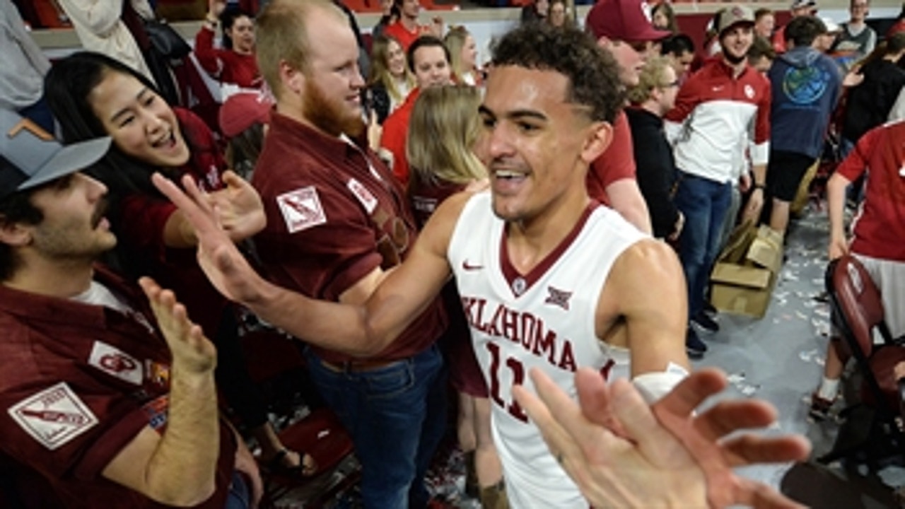 High-scoring prospect Trae Young works out for Hawks