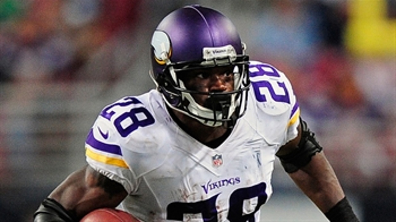 How will Zimmer replace Adrian Peterson?