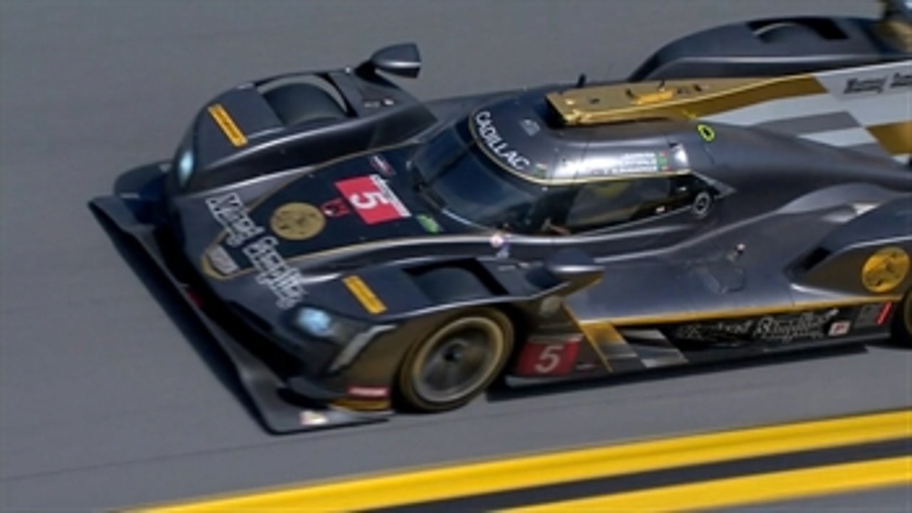 The No. 5 Prototype takes the overall win at the 2018 Rolex 24 at Daytona