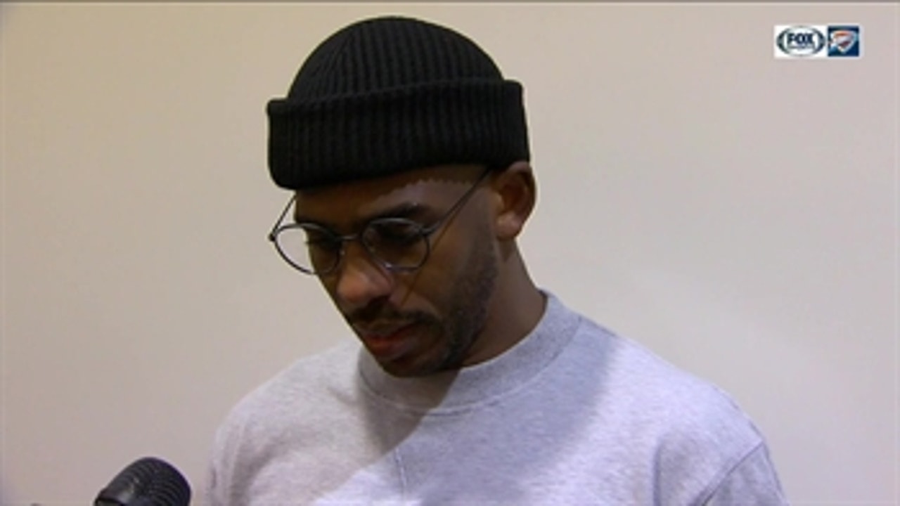 Chris Paul talks OKC loss to the LA Lakers