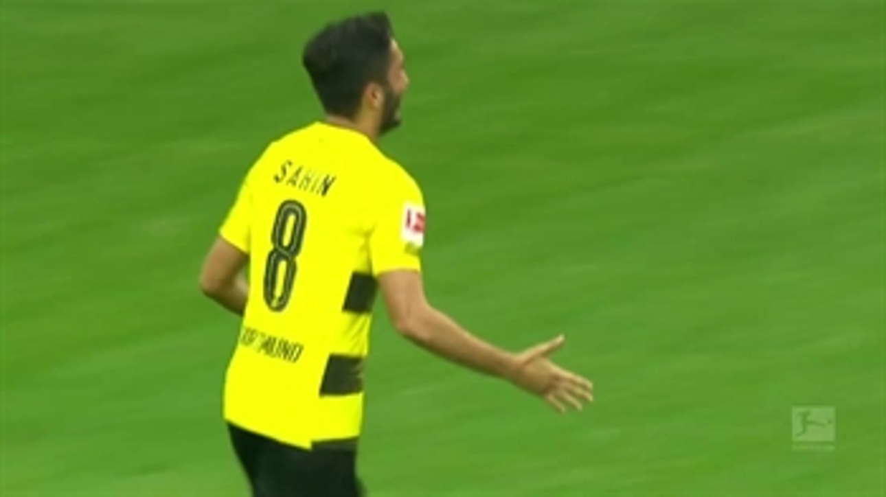 Nuri Sahin scores great goal for Dortmund vs. Hertha Berlin ' 2017-18 Bundesliga Highlights