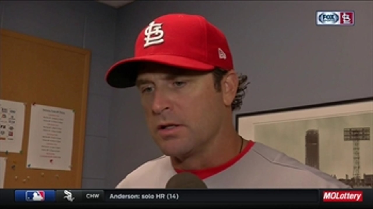 Matheny was hopeful Leake could pitch out of tough start